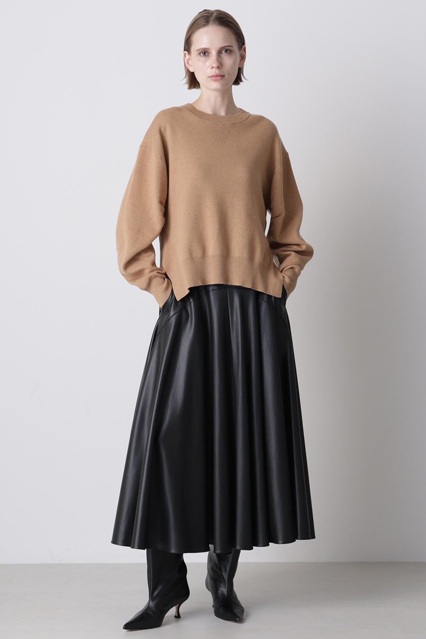 【ヒューエルミュージアム/hueLe Museum】の【hLM】レザーライクフレアスカート 人気、トレンドファッション・服の通販 founy(ファニー) ファッション Fashion レディースファッション Fashion for Women スカート Skirts Aライン・フレアスカート A-Line & Flared Skirts ロングスカート Long Skirts / Maxi & Midi Skirts なめらか Smooth, Silky Texture クラシカル Classical, Vintage-Inspired フレア Flare, Flared ロング Long, Long-Length エレガント 上品 Elegant other-3|ID: prp329100004705559 ipo3291000000036508441