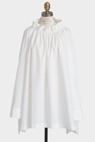 【ヒューエルミュージアム/hueLe Museum】の【hLM】タイプライターギャザーブラウス 人気、トレンドファッション・服の通販 founy(ファニー) ファッション Fashion レディースファッション Fashion for Women トップス・カットソー Cut & Sew Tops シャツ・ブラウス・オフィスカジュアル Elegant Blouses & Button-Ups ギャザー Gathered, Ruffled シンプル Simple, Minimal スタンド Stand Collar, Upright Stand スリット Slit, Slit Detail スリーブ Sleeve, Long Sleeve / Short Sleeve ドローストリング Drawstring, Pull Cord ロング Long, Long-Length エレガント 上品 Elegant |ID:prp329100004705560