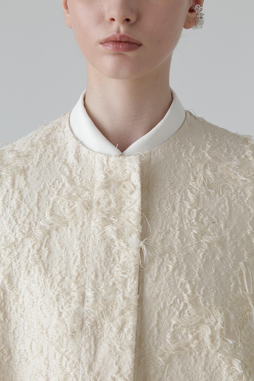 【アドーア/ADORE】のコットンカットジャガードジャケット 人気、トレンドファッション・服の通販 founy(ファニー) 　ファッション　Fashion　レディースファッション　Fashion for Women　アウター　Coat / Outerwear Collection　レディースジャケット・軽アウター　Jackets　ジャケット　Jacket, Outerwear　スリット　Slit, Slit Detail　エレガント 上品　Elegant　無地　Plain, Solid Color　other-7|ID: prp329100004705562 ipo3291000000033983500