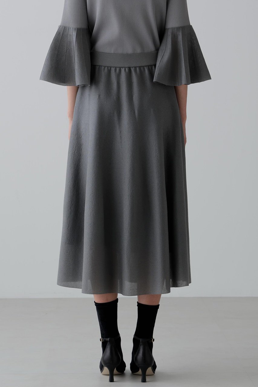 【アドーア/ADORE】のシアーフォルムドニットスカート 人気、トレンドファッション・服の通販 founy(ファニー) 　ファッション　Fashion　レディースファッション　Fashion for Women　スカート　Skirts　エレガント 上品　Elegant　スタンダード　Standard, Basic　ドレープ　Drape, Draping Fabric　バランス　Balance, Style Balance　フレア　Flare, Flared　other-6|ID: prp329100004705563 ipo3291000000033983509