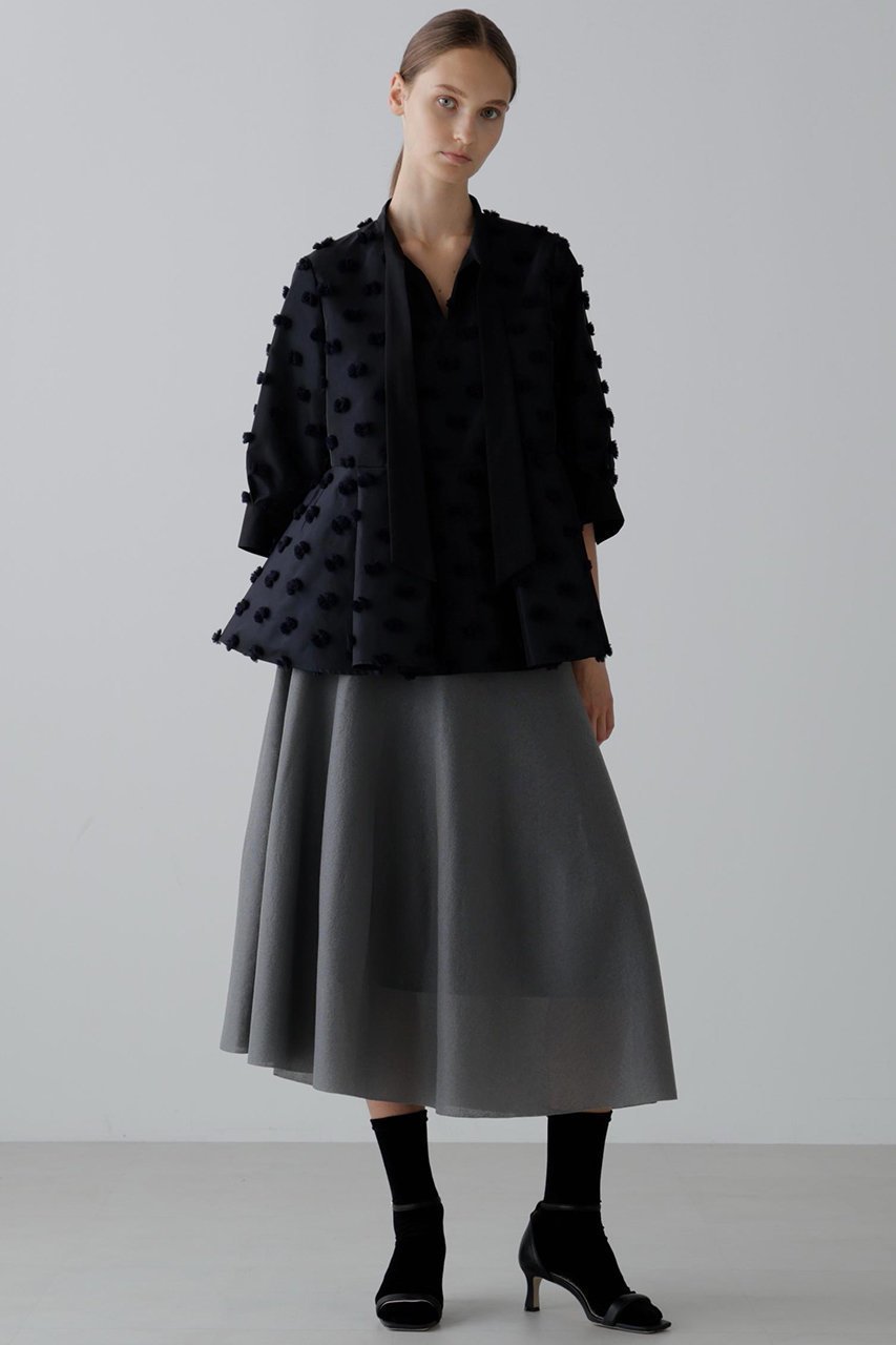 【アドーア/ADORE】のシアーフォルムドニットスカート 人気、トレンドファッション・服の通販 founy(ファニー) 　ファッション　Fashion　レディースファッション　Fashion for Women　スカート　Skirts　エレガント 上品　Elegant　スタンダード　Standard, Basic　ドレープ　Drape, Draping Fabric　バランス　Balance, Style Balance　フレア　Flare, Flared　other-3|ID: prp329100004705563 ipo3291000000036502212