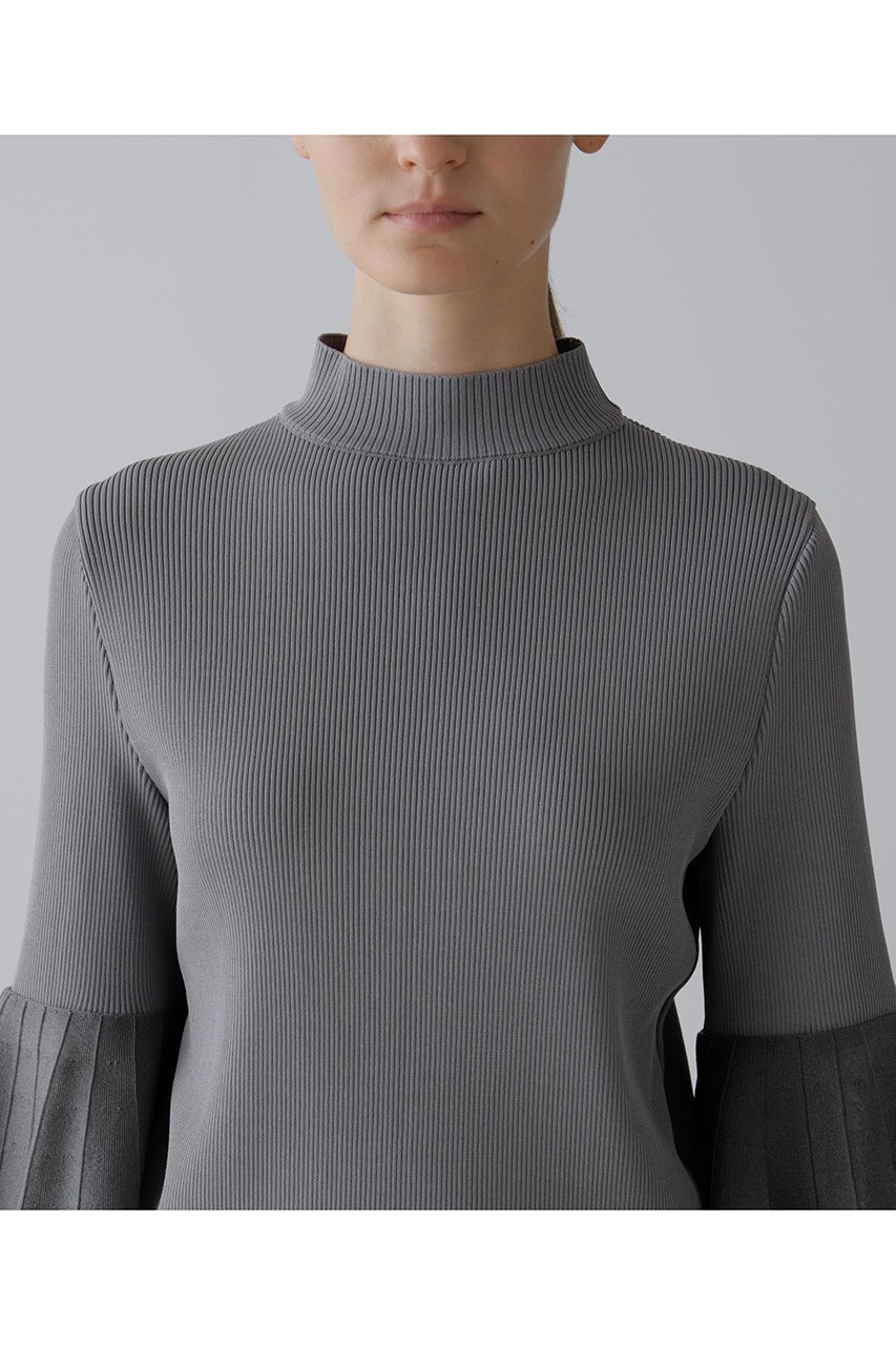 【アドーア/ADORE】のシアーフォルムドニットプルオーバー 人気、トレンドファッション・服の通販 founy(ファニー) 　ファッション　Fashion　レディースファッション　Fashion for Women　トップス・カットソー　Cut & Sew Tops　ニット　Knit Tops & Sweaters　カジュアルプルオーバー・ニットトップス　Pullovers & Knit Tops / Casual Pullovers　エレガント 上品　Elegant　スタンダード　Standard, Basic　スリーブ　Sleeve, Long Sleeve / Short Sleeve　フィット　Fit, Slim Fit　フレア　Flare, Flared　切替　Switching, Contrast Panel　other-6|ID: prp329100004705564 ipo3291000000033983519