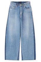 【アドーア/ADORE】のリメイク2トーンパンツ 人気、トレンドファッション・服の通販 founy(ファニー) ファッション Fashion レディースファッション Fashion for Women パンツ Pants & Trousers カットオフ Cut-Off Design デニム Denim, Jeans Material ハンド Hand, Handmade ビンテージ Vintage, Retro Style モダン Modern, Contemporary リメイク Remake, Reconstructed thumbnail ブルー|ID: prp329100004705565 ipo3291000000036182799