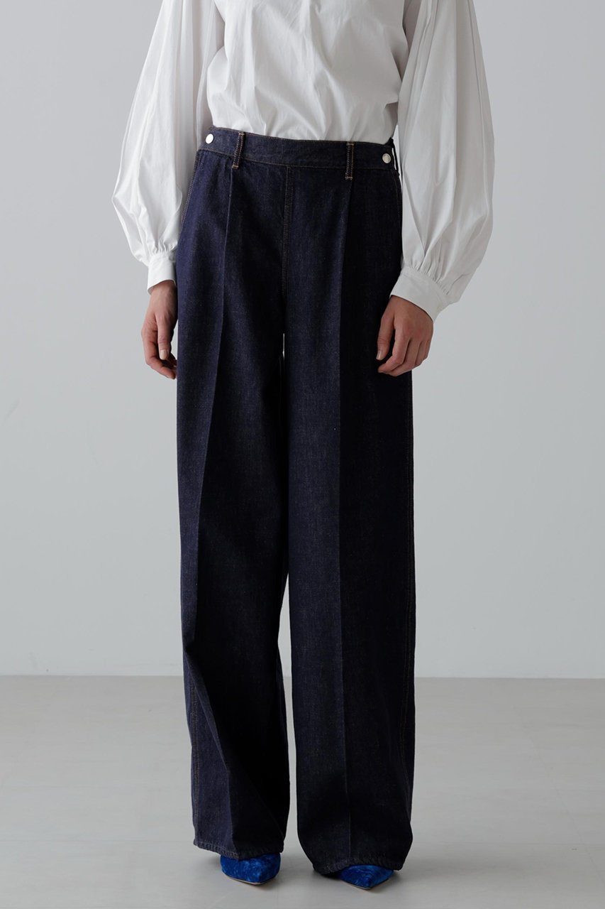 【アドーア/ADORE】のWサイドジップパンツ 人気、トレンドファッション・服の通販 founy(ファニー) 　ファッション　Fashion　レディースファッション　Fashion for Women　パンツ　Pants & Trousers　サイドジップ　Side Zip, Side Zipper　スタンダード　Standard, Basic　センター　Center, Center Line　デニム　Denim, Jeans Material　ハンド　Hand, Handmade　ビンテージ　Vintage, Retro Style　フィット　Fit, Slim Fit　モダン　Modern, Contemporary　リラックス　Relax, Relaxed Fit　ワイド　Wide, Wide Fit　エレガント 上品　Elegant　other-5|ID: prp329100004705566 ipo3291000000034628256