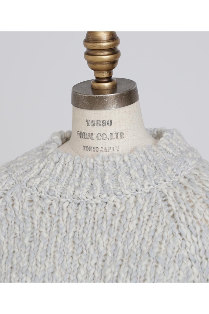 【ヒューエルミュージアム/hueLe Museum】の【hLM】バイカラークロップニット 人気、トレンドファッション・服の通販 founy(ファニー) 　ファッション　Fashion　レディースファッション　Fashion for Women　トップス・カットソー　Cut & Sew Tops　ニット　Knit Tops & Sweaters　カジュアルプルオーバー・ニットトップス　Pullovers & Knit Tops / Casual Pullovers　スリーブ　Sleeve, Long Sleeve / Short Sleeve　タートルネック　Turtleneck, High Neck　ミックス　Mix, Mixed Style　再入荷　Restock / Back in Stock　other-2|ID: prp329100004705575 ipo3291000000035627396