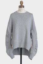 【ヒューエルミュージアム/hueLe Museum】の【hLM】スエットニット グレー|ID: prp329100004705577 ipo3291000000036641419