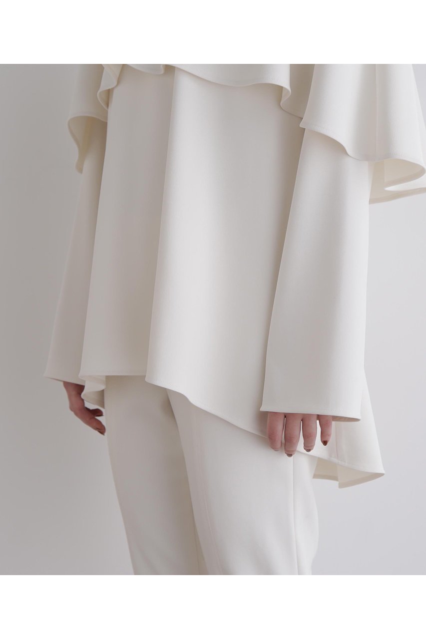 【ル フィル/LE PHIL】の起毛2WAYツイルブラウス 人気、トレンドファッション・服の通販 founy(ファニー) 　ファッション　Fashion　レディースファッション　Fashion for Women　トップス・カットソー　Cut & Sew Tops　シャツ・ブラウス・オフィスカジュアル　Elegant Blouses & Button-Ups　クラシカル　Classical, Vintage-Inspired　スタンダード　Standard, Basic　ストレッチ　Stretch, Stretchy Fabric　スマート　Smart, Elegant　スリーブ　Sleeve, Long Sleeve / Short Sleeve　ツイル　Twist, Twisted Detail　ドレープ　Drape, Draping Fabric　定番　Standard, Basic Item　人気　Popular, Best Seller　ロング　Long, Long-Length　新作・新入荷　New Arrivals / New In　other-7|ID: prp329100004705584 ipo3291000000033983679