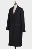 【ヒューエルミュージアム/hueLe Museum】の【STUMBLY】Constructed Sleeve Chester Coat グレー|ID:prp329100004705586