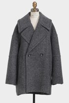 【ヒューエルミュージアム/hueLe Museum】の【STUMBLY】New Big Silhouette Pea JK グレー|ID:prp329100004705587