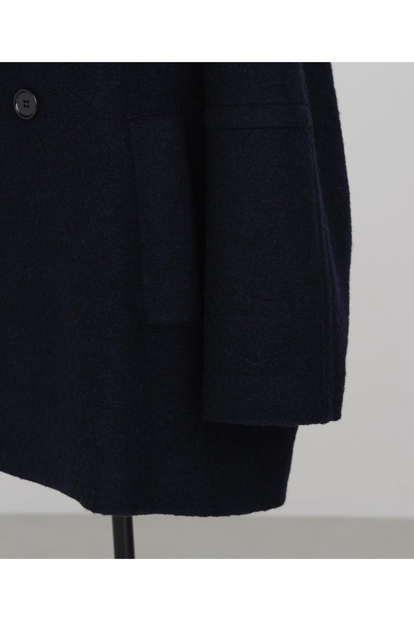 【ヒューエルミュージアム/hueLe Museum】の【STUMBLY】New Big Silhouette Pea JK 人気、トレンドファッション・服の通販 founy(ファニー) 　ファッション　Fashion　レディースファッション　Fashion for Women　アウター　Coat / Outerwear Collection　コート・ロングコート・ピーコート　Long Coats, Peacoats & More　クラシック　Classic, Timeless Style　ショート　Short, Short Length　パターン　Pattern, Design Print　ワーク　Workwear, Utility Style　エレガント 上品　Elegant　other-5|ID: prp329100004705587 ipo3291000000033983706