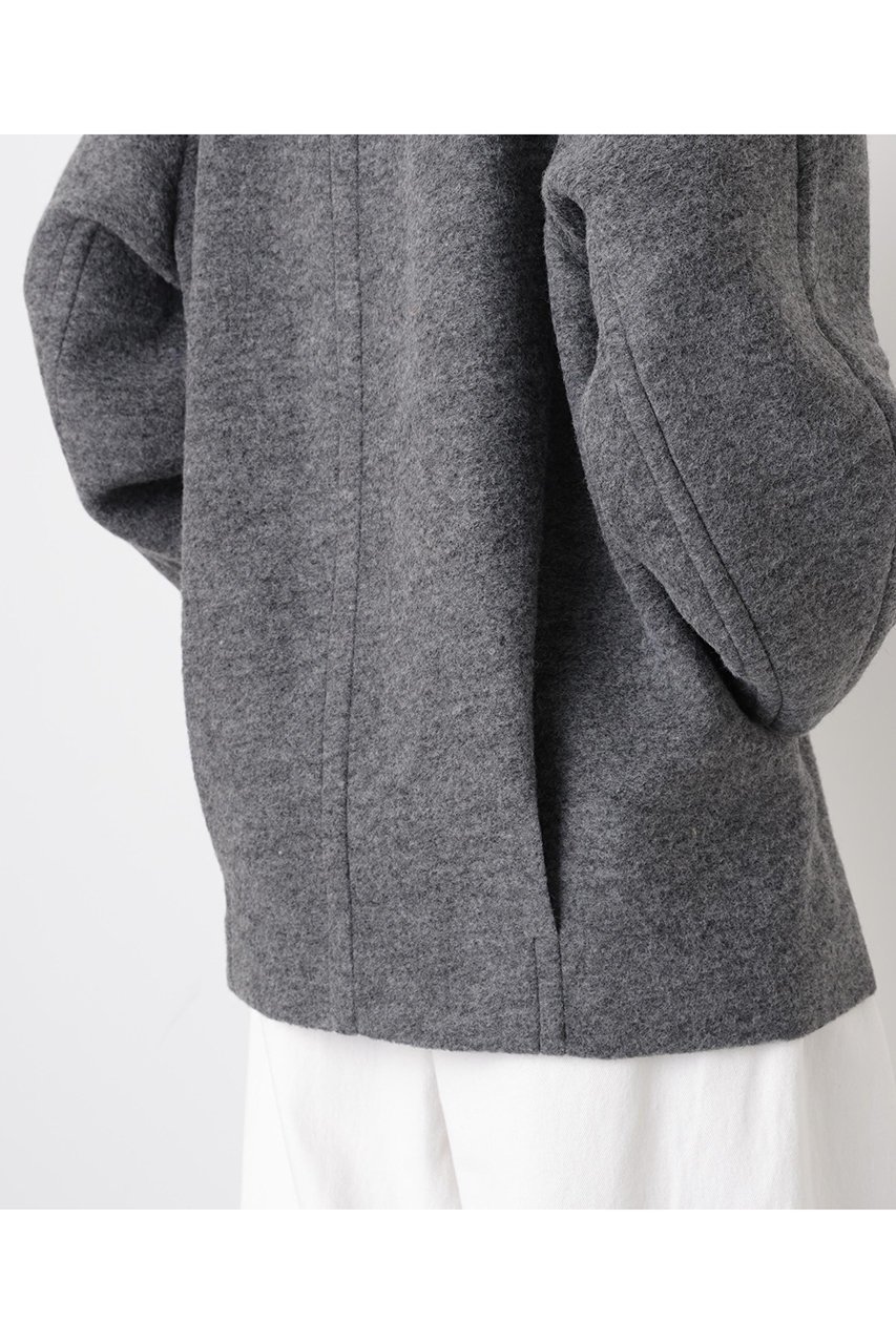 【ヒューエルミュージアム/hueLe Museum】の【STUMBLY】New Big Silhouette Pea JK 人気、トレンドファッション・服の通販 founy(ファニー) 　ファッション　Fashion　レディースファッション　Fashion for Women　アウター　Coat / Outerwear Collection　コート・ロングコート・ピーコート　Long Coats, Peacoats & More　クラシック　Classic, Timeless Style　ショート　Short, Short Length　パターン　Pattern, Design Print　ワーク　Workwear, Utility Style　エレガント 上品　Elegant　other-7|ID: prp329100004705587 ipo3291000000035610751