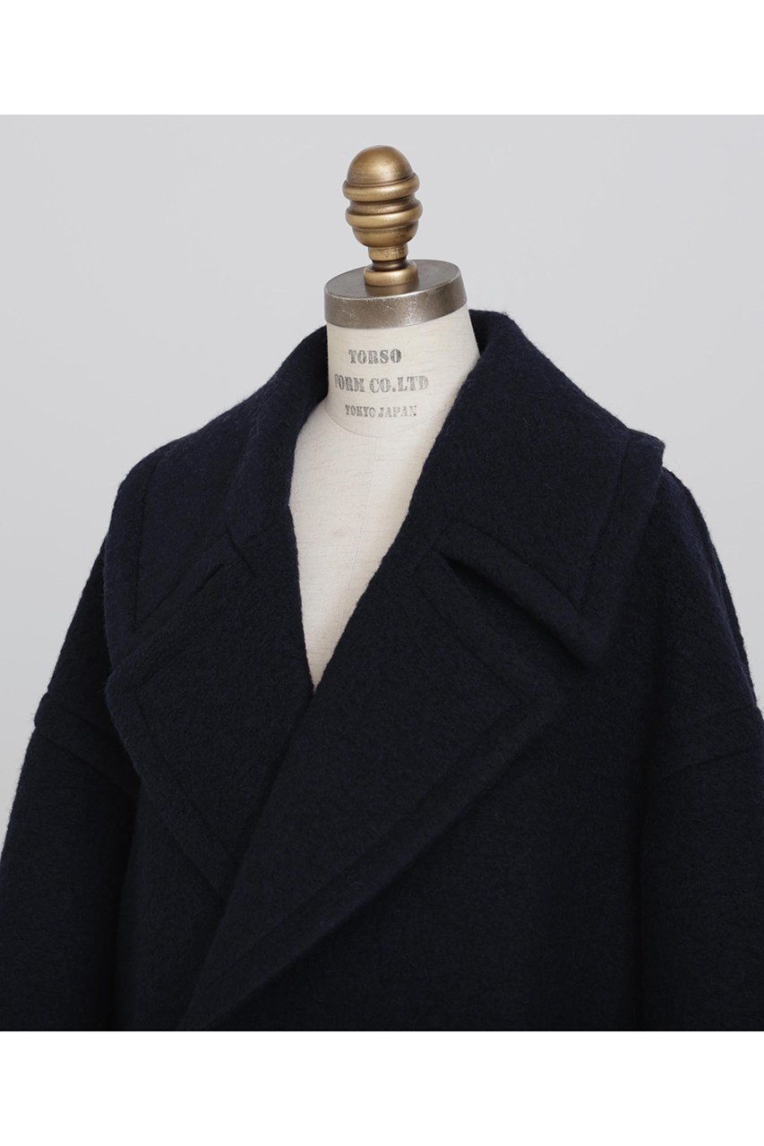 【ヒューエルミュージアム/hueLe Museum】の【STUMBLY】New Big Silhouette Pea JK 人気、トレンドファッション・服の通販 founy(ファニー) 　ファッション　Fashion　レディースファッション　Fashion for Women　アウター　Coat / Outerwear Collection　コート・ロングコート・ピーコート　Long Coats, Peacoats & More　クラシック　Classic, Timeless Style　ショート　Short, Short Length　パターン　Pattern, Design Print　ワーク　Workwear, Utility Style　エレガント 上品　Elegant　other-3|ID: prp329100004705587 ipo3291000000036194375