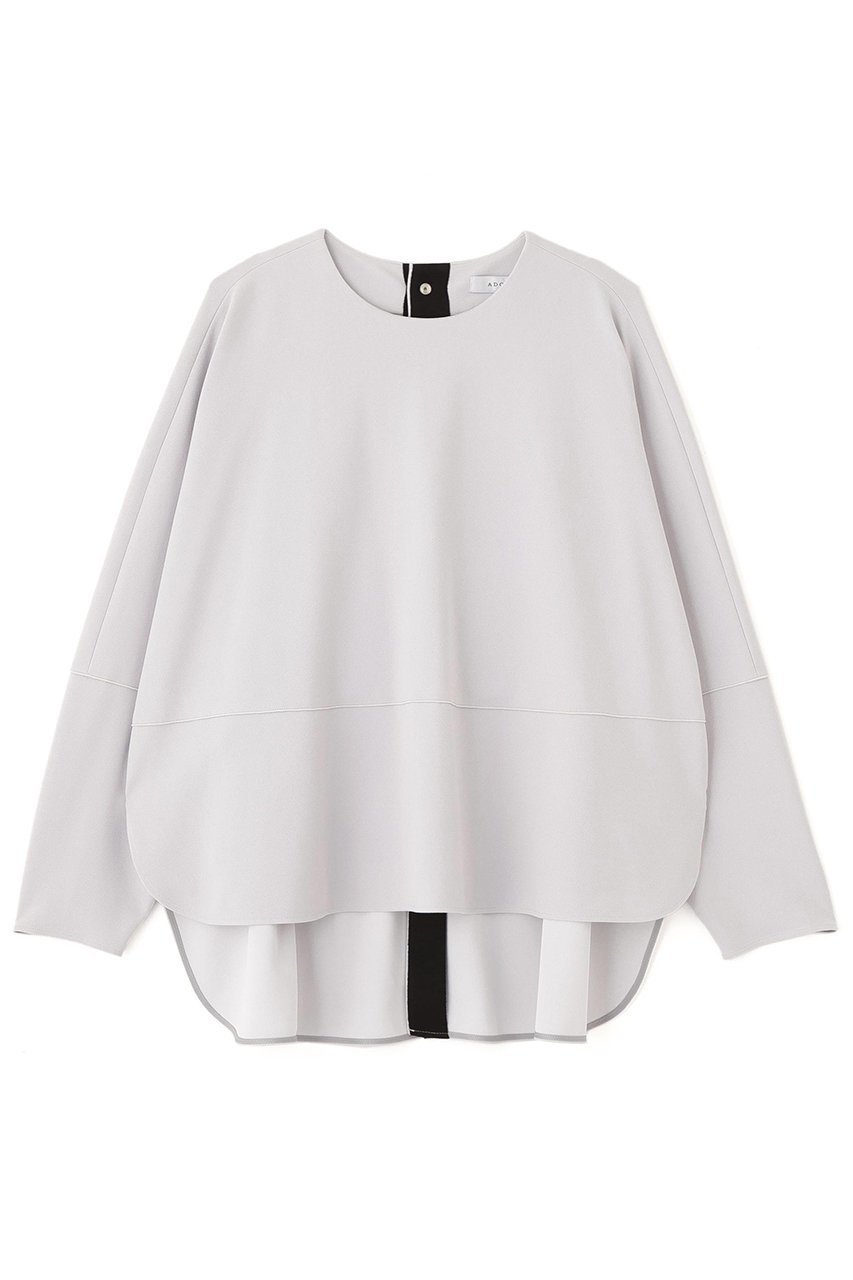 【アドーア/ADORE】のジョーゼットジャージープルオーバー 人気、トレンドファッション・服の通販 founy(ファニー) 　ファッション　Fashion　レディースファッション　Fashion for Women　トップス・カットソー　Cut & Sew Tops　シャツ・ブラウス・オフィスカジュアル　Elegant Blouses & Button-Ups　ロングTシャツ・Tシャツ　Longline T-Shirts & Tees　カジュアルプルオーバー・ニットトップス　Pullovers & Knit Tops / Casual Pullovers　カットソー・ベーシックTシャツ　Cut-and-Sewn Tops / Stretch Tees & Basics　おすすめ　Recommended / Our Picks　ジョーゼット　Georgette, Semi-Sheer Fabric　スリーブ　Sleeve, Long Sleeve / Short Sleeve　セットアップ　Set-Up, Coordinated Outfit　センター　Center, Center Line　ドット　Polka Dot, Dot Pattern　ロング　Long, Long-Length　新作・新入荷　New Arrivals / New In　 other-1|ID: prp329100004705590 ipo3291000000033983730