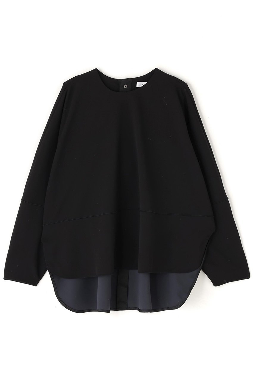 【アドーア/ADORE】のジョーゼットジャージープルオーバー インテリア・キッズ・メンズ・レディースファッション・服の通販 founy(ファニー) ファッション Fashion レディースファッション Fashion for Women トップス・カットソー Cut & Sew Tops シャツ・ブラウス・オフィスカジュアル Elegant Blouses & Button-Ups ロングTシャツ・Tシャツ Longline T-Shirts & Tees カジュアルプルオーバー・ニットトップス Pullovers & Knit Tops / Casual Pullovers カットソー・ベーシックTシャツ Cut-and-Sewn Tops / Stretch Tees & Basics おすすめ Recommended / Our Picks ジョーゼット Georgette, Semi-Sheer Fabric スリーブ Sleeve, Long Sleeve / Short Sleeve セットアップ Set-Up, Coordinated Outfit センター Center, Center Line ドット Polka Dot, Dot Pattern ロング Long, Long-Length ブラック|ID: prp329100004705590 ipo3291000000034187794