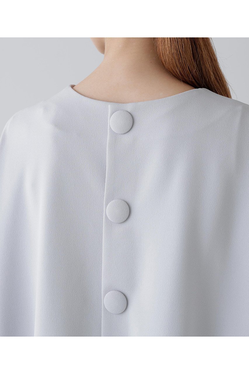 【アドーア/ADORE】のジョーゼットジャージープルオーバー 人気、トレンドファッション・服の通販 founy(ファニー) 　ファッション　Fashion　レディースファッション　Fashion for Women　トップス・カットソー　Cut & Sew Tops　シャツ・ブラウス・オフィスカジュアル　Elegant Blouses & Button-Ups　ロングTシャツ・Tシャツ　Longline T-Shirts & Tees　カジュアルプルオーバー・ニットトップス　Pullovers & Knit Tops / Casual Pullovers　カットソー・ベーシックTシャツ　Cut-and-Sewn Tops / Stretch Tees & Basics　おすすめ　Recommended / Our Picks　ジョーゼット　Georgette, Semi-Sheer Fabric　スリーブ　Sleeve, Long Sleeve / Short Sleeve　セットアップ　Set-Up, Coordinated Outfit　センター　Center, Center Line　ドット　Polka Dot, Dot Pattern　ロング　Long, Long-Length　other-6|ID: prp329100004705590 ipo3291000000035504331