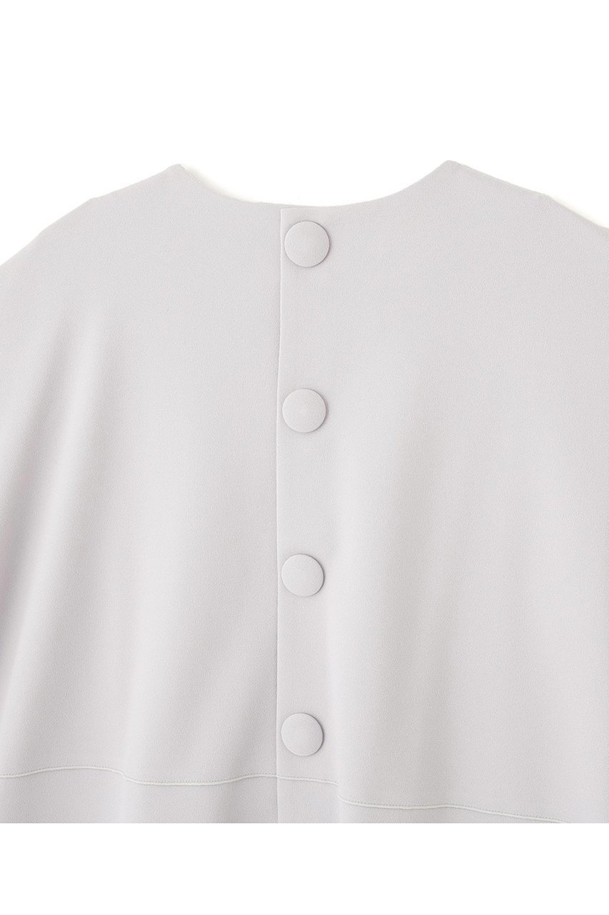 【アドーア/ADORE】のジョーゼットジャージープルオーバー 人気、トレンドファッション・服の通販 founy(ファニー) 　ファッション　Fashion　レディースファッション　Fashion for Women　トップス・カットソー　Cut & Sew Tops　シャツ・ブラウス・オフィスカジュアル　Elegant Blouses & Button-Ups　ロングTシャツ・Tシャツ　Longline T-Shirts & Tees　カジュアルプルオーバー・ニットトップス　Pullovers & Knit Tops / Casual Pullovers　カットソー・ベーシックTシャツ　Cut-and-Sewn Tops / Stretch Tees & Basics　おすすめ　Recommended / Our Picks　ジョーゼット　Georgette, Semi-Sheer Fabric　スリーブ　Sleeve, Long Sleeve / Short Sleeve　セットアップ　Set-Up, Coordinated Outfit　センター　Center, Center Line　ドット　Polka Dot, Dot Pattern　ロング　Long, Long-Length　other-7|ID: prp329100004705590 ipo3291000000035504332