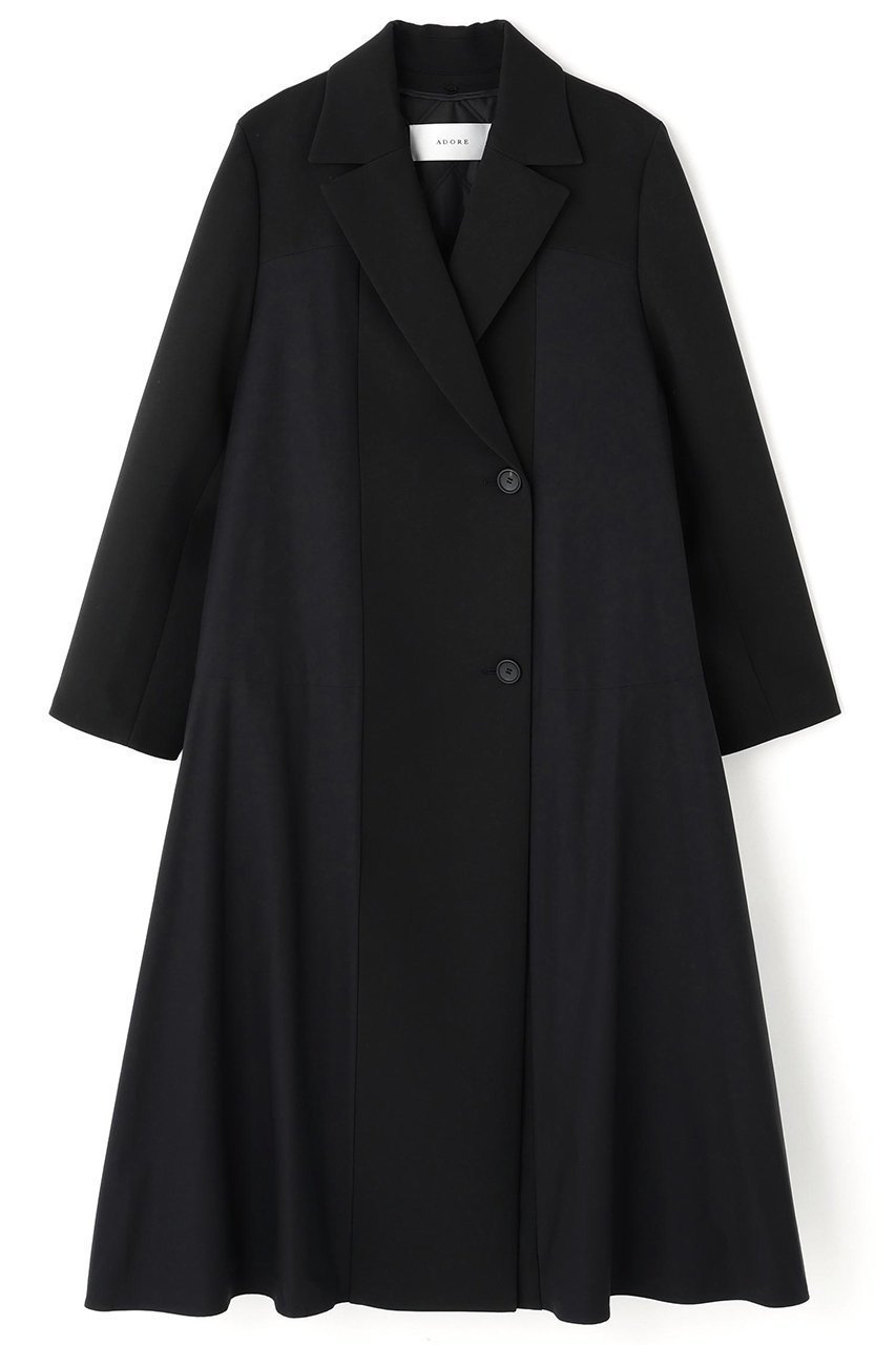 【アドーア/ADORE】のタフタコンビトリプルクロスコート インテリア・キッズ・メンズ・レディースファッション・服の通販 founy(ファニー) ファッション Fashion レディースファッション Fashion for Women アウター Coat / Outerwear Collection コート・ロングコート・ピーコート Long Coats, Peacoats & More コンビ Combo, Combination Style タフタ Taffeta, Structured Fabric トリプル Triple, Three Layers フェミニン Feminine, Girly マニッシュ Mannish, Boyish ライナー Liner, Inner Layer ロング Long, Long-Length 冬 Winter / This Winter 羽織 Haori, Light Jacket ブラック|ID: prp329100004705593 ipo3291000000034187797