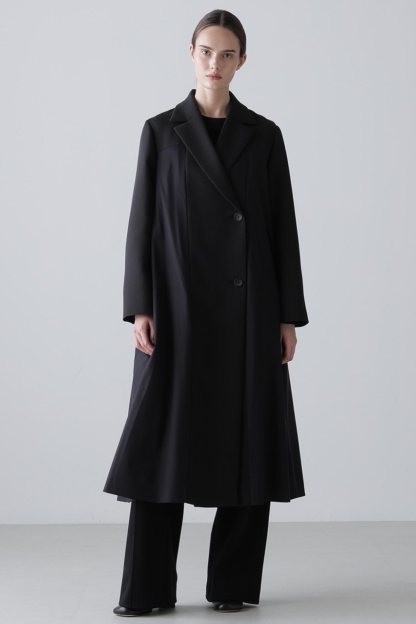 【アドーア/ADORE】のタフタコンビトリプルクロスコート 人気、トレンドファッション・服の通販 founy(ファニー) 　ファッション　Fashion　レディースファッション　Fashion for Women　アウター　Coat / Outerwear Collection　コート・ロングコート・ピーコート　Long Coats, Peacoats & More　コンビ　Combo, Combination Style　タフタ　Taffeta, Structured Fabric　トリプル　Triple, Three Layers　フェミニン　Feminine, Girly　マニッシュ　Mannish, Boyish　ライナー　Liner, Inner Layer　ロング　Long, Long-Length　冬　Winter / This Winter　羽織　Haori, Light Jacket　other-2|ID: prp329100004705593 ipo3291000000035393387