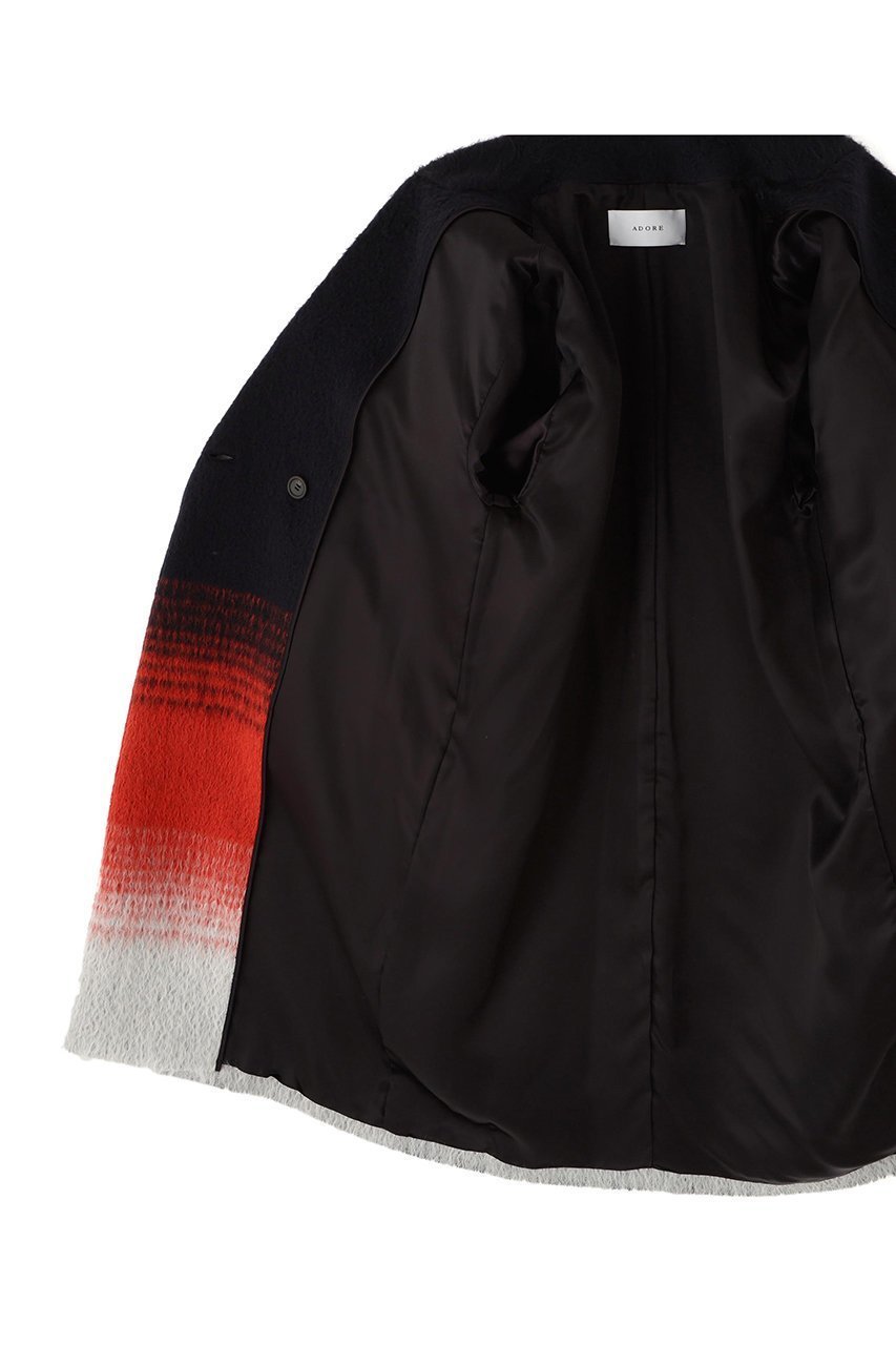【アドーア/ADORE】のグラデーションシャギーコート 人気、トレンドファッション・服の通販 founy(ファニー) 　ファッション　Fashion　レディースファッション　Fashion for Women　アウター　Coat / Outerwear Collection　コート・ロングコート・ピーコート　Long Coats, Peacoats & More　アンゴラ　Angora Knitwear　グラデーション　Gradient, Ombre　ロング　Long, Long-Length　新作・新入荷　New Arrivals / New In　other-7|ID: prp329100004705594 ipo3291000000033983757