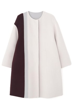 【アドーア/ADORE】のCa混2TONEリバーノーカラーコート 人気、トレンドファッション・服の通販 founy(ファニー) ファッション Fashion レディースファッション Fashion for Women アウター Coat / Outerwear Collection コート・ロングコート・ピーコート Long Coats, Peacoats & More おすすめ Recommended / Our Picks ジャケット Jacket, Outerwear ロング Long, Long-Length 冬 Winter / This Winter 別注 Limited Edition, Custom Order 定番 Standard, Basic Item 新作・新入荷 New Arrivals / New In |ID:prp329100004705596