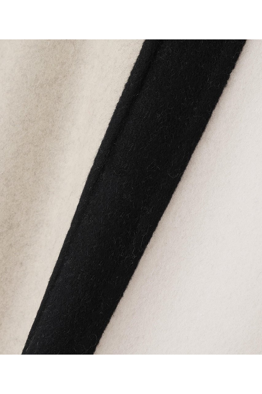 【アドーア/ADORE】のCa混2TONEリバーノーカラーコート 人気、トレンドファッション・服の通販 founy(ファニー) 　ファッション　Fashion　レディースファッション　Fashion for Women　アウター　Coat / Outerwear Collection　コート・ロングコート・ピーコート　Long Coats, Peacoats & More　おすすめ　Recommended / Our Picks　ジャケット　Jacket, Outerwear　ロング　Long, Long-Length　冬　Winter / This Winter　別注　Limited Edition, Custom Order　定番　Standard, Basic Item　other-3|ID: prp329100004705596 ipo3291000000035393393