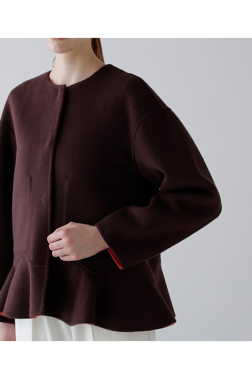 【アドーア/ADORE】のCa混2TONEリバージャケット 人気、トレンドファッション・服の通販 founy(ファニー) 　ファッション　Fashion　レディースファッション　Fashion for Women　アウター　Coat / Outerwear Collection　レディースジャケット・軽アウター　Jackets　ジャケット　Jacket, Outerwear　ペプラム　Peplum, Flared Hem　別注　Limited Edition, Custom Order　新作・新入荷　New Arrivals / New In　other-4|ID: prp329100004705602 ipo3291000000033983800