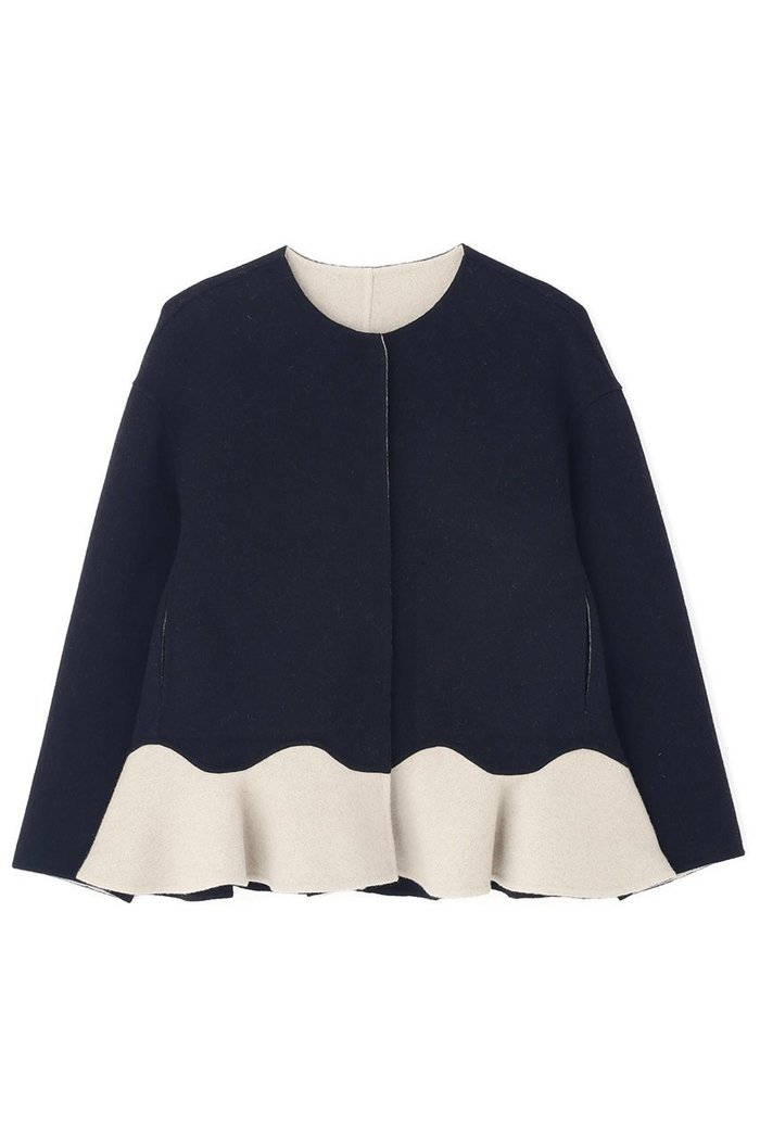 【アドーア/ADORE】のCa混2TONEリバージャケット インテリア・キッズ・メンズ・レディースファッション・服の通販 founy(ファニー) https://founy.com/ ファッション Fashion レディースファッション Fashion for Women アウター Coat / Outerwear Collection レディースジャケット・軽アウター Jackets ジャケット Jacket, Outerwear ペプラム Peplum, Flared Hem 別注 Limited Edition, Custom Order |ID: prp329100004705602 ipo3291000000035754191