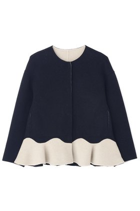 【アドーア/ADORE】 Ca混2TONEリバージャケット人気、トレンドファッション・服の通販 founy(ファニー) ファッション Fashion レディースファッション Fashion for Women アウター Coat / Outerwear Collection レディースジャケット・軽アウター Jackets ジャケット Jacket, Outerwear ペプラム Peplum, Flared Hem 別注 Limited Edition, Custom Order |ID:prp329100004705602