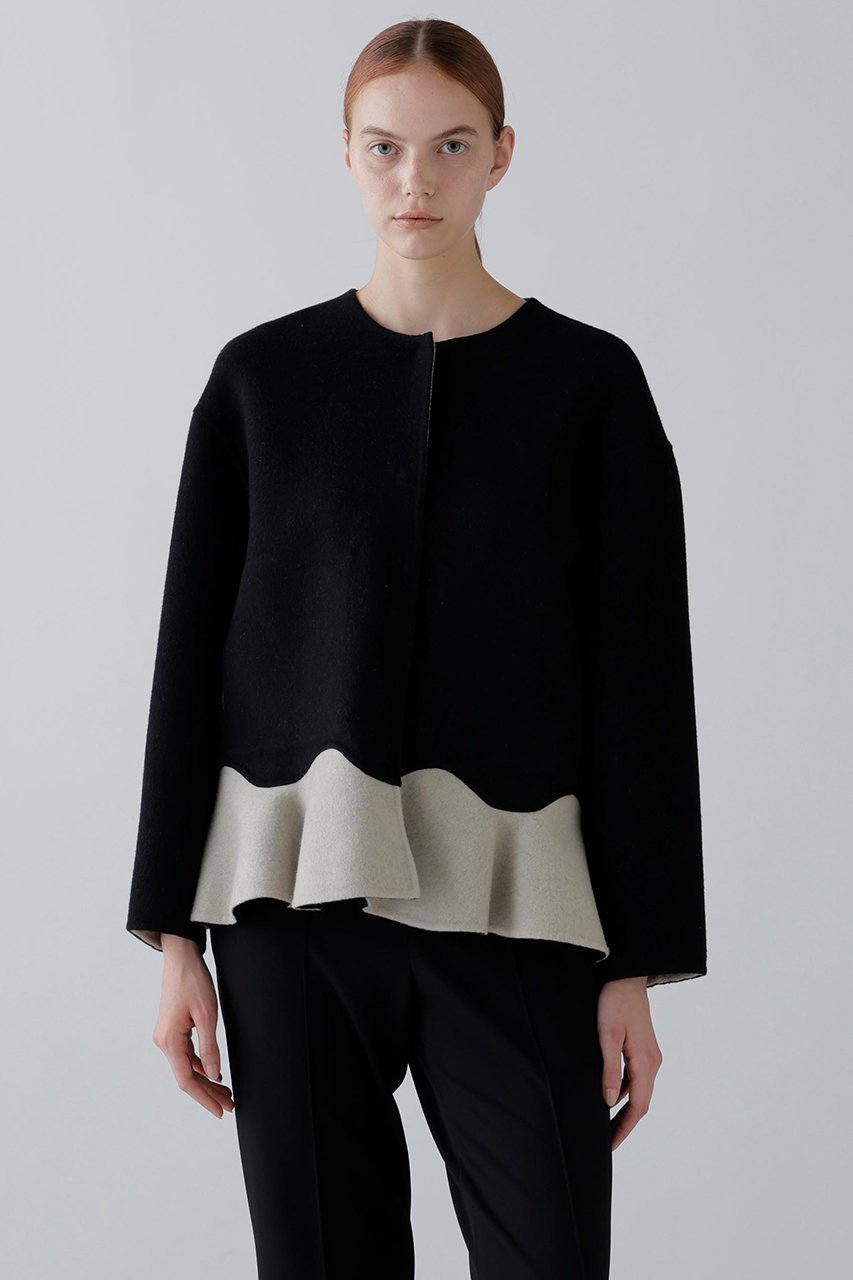 【アドーア/ADORE】のCa混2TONEリバージャケット 人気、トレンドファッション・服の通販 founy(ファニー) 　ファッション　Fashion　レディースファッション　Fashion for Women　アウター　Coat / Outerwear Collection　レディースジャケット・軽アウター　Jackets　ジャケット　Jacket, Outerwear　ペプラム　Peplum, Flared Hem　別注　Limited Edition, Custom Order　other-6|ID: prp329100004705602 ipo3291000000036524154