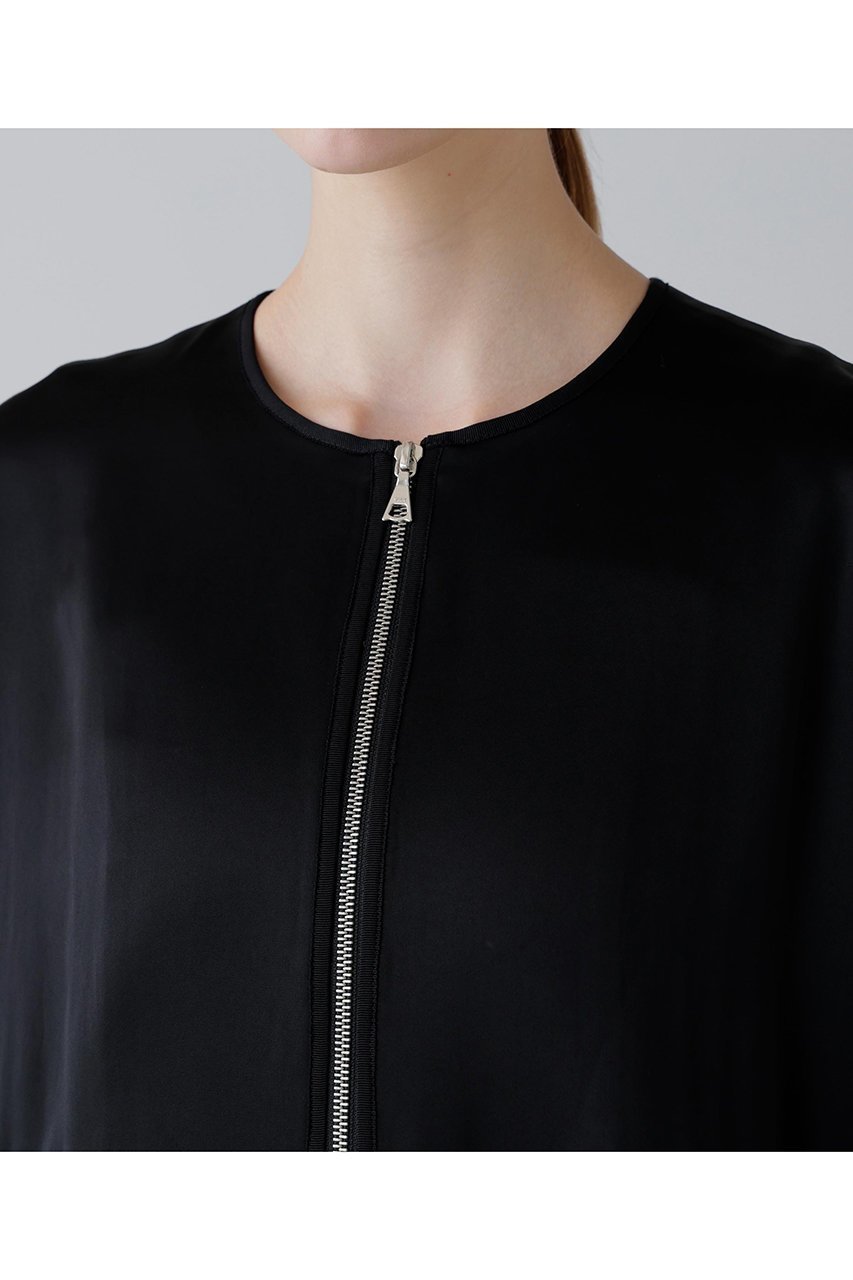 【アドーア/ADORE】のリュクスサテンジャケット 人気、トレンドファッション・服の通販 founy(ファニー) 　ファッション　Fashion　レディースファッション　Fashion for Women　アウター　Coat / Outerwear Collection　レディースジャケット・軽アウター　Jackets　サテン　Satin, Glossy Fabric　ジャケット　Jacket, Outerwear　ドレープ　Drape, Draping Fabric　フロント　Front, Front Design　メタル　Metal, Metal Parts　ラウンド　Round, Round Neck　リュクス　Luxury, Elegant, High-End, Chic　新作・新入荷　New Arrivals / New In　other-4|ID: prp329100004705606 ipo3291000000033983828