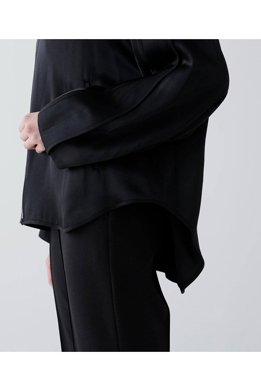 【アドーア/ADORE】のリュクスサテンジャケット 人気、トレンドファッション・服の通販 founy(ファニー) 　ファッション　Fashion　レディースファッション　Fashion for Women　アウター　Coat / Outerwear Collection　レディースジャケット・軽アウター　Jackets　サテン　Satin, Glossy Fabric　ジャケット　Jacket, Outerwear　ドレープ　Drape, Draping Fabric　フロント　Front, Front Design　メタル　Metal, Metal Parts　ラウンド　Round, Round Neck　リュクス　Luxury, Elegant, High-End, Chic　新作・新入荷　New Arrivals / New In　other-6|ID: prp329100004705606 ipo3291000000033983830