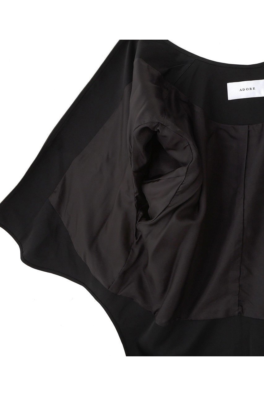 【アドーア/ADORE】のリュクスサテンジャケット 人気、トレンドファッション・服の通販 founy(ファニー) 　ファッション　Fashion　レディースファッション　Fashion for Women　アウター　Coat / Outerwear Collection　レディースジャケット・軽アウター　Jackets　サテン　Satin, Glossy Fabric　ジャケット　Jacket, Outerwear　ドレープ　Drape, Draping Fabric　フロント　Front, Front Design　メタル　Metal, Metal Parts　ラウンド　Round, Round Neck　リュクス　Luxury, Elegant, High-End, Chic　新作・新入荷　New Arrivals / New In　other-8|ID: prp329100004705606 ipo3291000000033983832