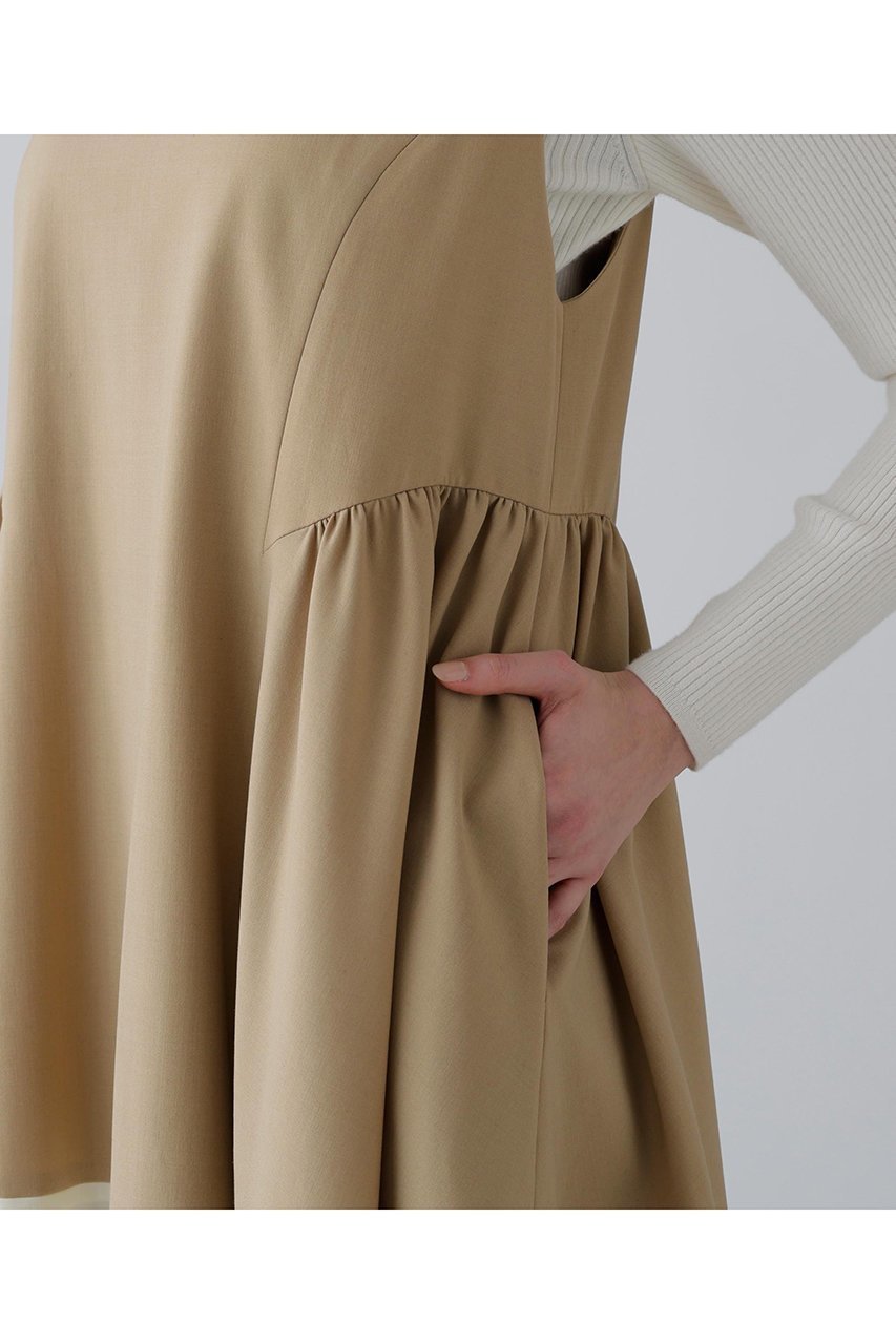 【アドーア/ADORE】のドライハイブリットワンピース 人気、トレンドファッション・服の通販 founy(ファニー) 　ファッション　Fashion　レディースファッション　Fashion for Women　ワンピース　Dresses　チュニック　Tunic Tops & Dresses　ギャザー　Gathered, Ruffled　チュニック　Tunic, Long Top　ロング　Long, Long-Length　新作・新入荷　New Arrivals / New In　other-5|ID: prp329100004705613 ipo3291000000033983884