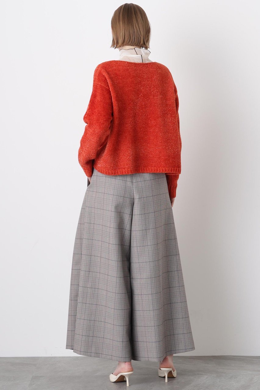 【ヒューエルミュージアム/hueLe Museum】の【STUMBLY】Glitter Yarn Pullover 人気、トレンドファッション・服の通販 founy(ファニー) 　ファッション　Fashion　レディースファッション　Fashion for Women　トップス・カットソー　Cut & Sew Tops　ニット　Knit Tops & Sweaters　カジュアルプルオーバー・ニットトップス　Pullovers & Knit Tops / Casual Pullovers　おすすめ　Recommended / Our Picks　インナー　Innerwear　クラシック　Classic, Timeless Style　バランス　Balance, Style Balance　ボトム　Bottoms, Lower Wear　other-4|ID: prp329100004705616 ipo3291000000033983913