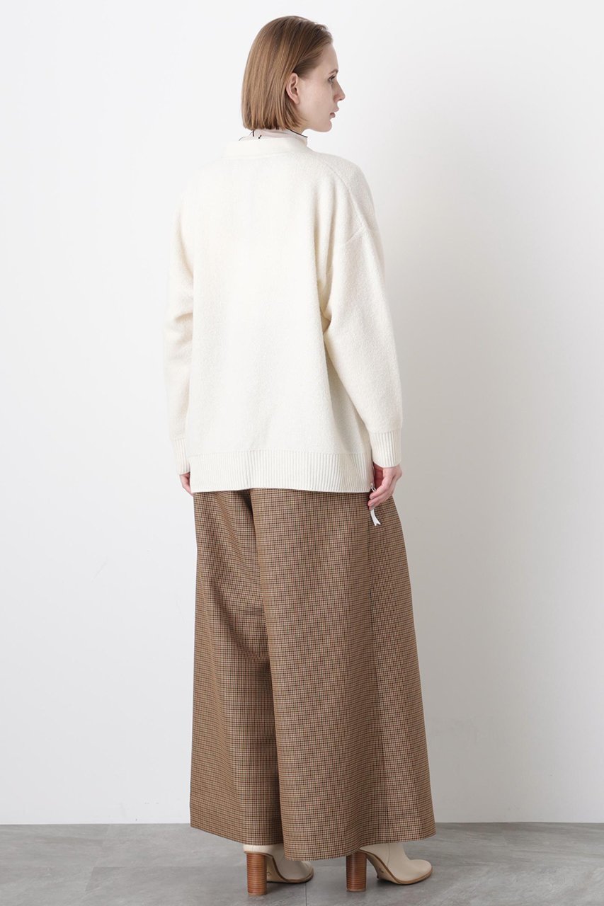 【ヒューエルミュージアム/hueLe Museum】の【STUMBLY】Pile Knit Cardigan 人気、トレンドファッション・服の通販 founy(ファニー) 　ファッション　Fashion　レディースファッション　Fashion for Women　トップス・カットソー　Cut & Sew Tops　ニット　Knit Tops & Sweaters　カーディガン・羽織り　Layered Style Cardigans　カジュアルプルオーバー・ニットトップス　Pullovers & Knit Tops / Casual Pullovers　フロント　Front, Front Design　メタル　Metal, Metal Parts　リラックス　Relax, Relaxed Fit　再入荷　Restock / Back in Stock　冬　Winter / This Winter　other-4|ID: prp329100004705617 ipo3291000000034175914