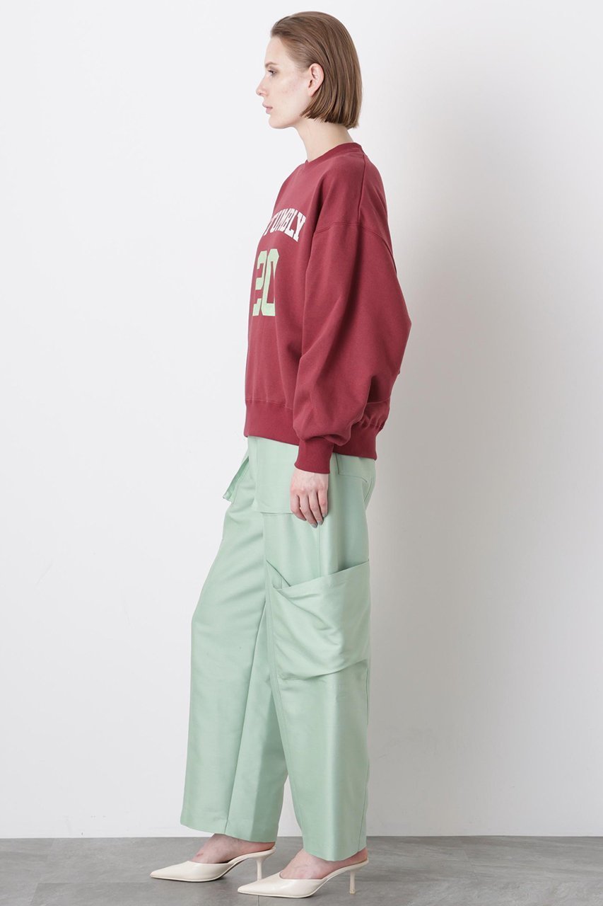 【ヒューエルミュージアム/hueLe Museum】の【STUMBLY】Printed Pullover 人気、トレンドファッション・服の通販 founy(ファニー) 　ファッション　Fashion　レディースファッション　Fashion for Women　トップス・カットソー　Cut & Sew Tops　シャツ・ブラウス・オフィスカジュアル　Elegant Blouses & Button-Ups　ロングTシャツ・Tシャツ　Longline T-Shirts & Tees　カジュアルプルオーバー・ニットトップス　Pullovers & Knit Tops / Casual Pullovers　カットソー・ベーシックTシャツ　Cut-and-Sewn Tops / Stretch Tees & Basics　クラシック　Classic, Timeless Style　スウェット / スエット　Sweatshirt, Sweatwear　スリーブ　Sleeve, Long Sleeve / Short Sleeve　プリント　Print, Printed Pattern　モダン　Modern, Contemporary　ロング　Long, Long-Length　other-3|ID: prp329100004705618 ipo3291000000033983930