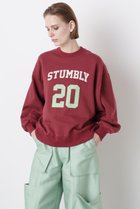【ヒューエルミュージアム/hueLe Museum】の【STUMBLY】Printed Pullover ワイン|ID: prp329100004705618 ipo3291000000036085665