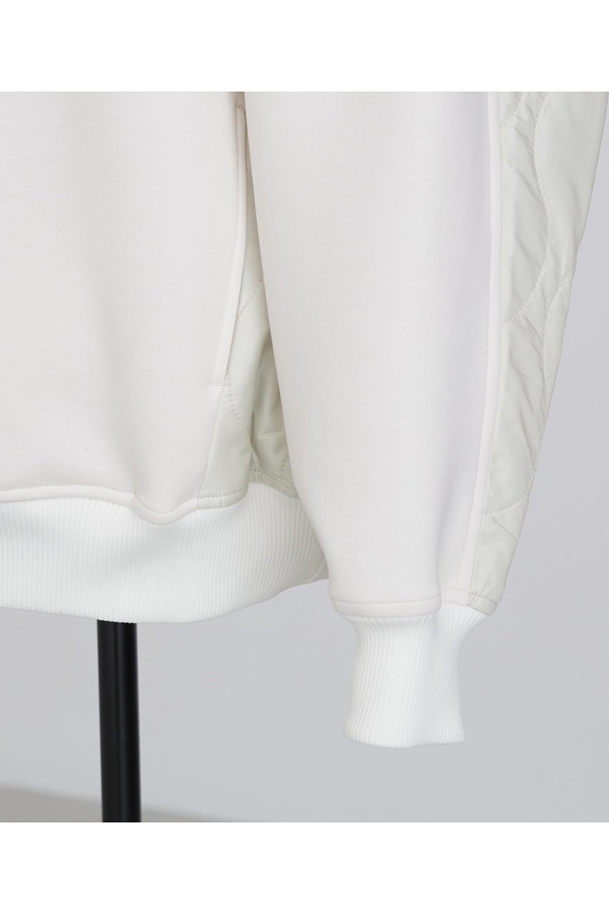 【ヒューエルミュージアム/hueLe Museum】の【STUMBLY】Quilted Combination PO 人気、トレンドファッション・服の通販 founy(ファニー) 　ファッション　Fashion　レディースファッション　Fashion for Women　トップス・カットソー　Cut & Sew Tops　シャツ・ブラウス・オフィスカジュアル　Elegant Blouses & Button-Ups　ロングTシャツ・Tシャツ　Longline T-Shirts & Tees　カットソー・ベーシックTシャツ　Cut-and-Sewn Tops / Stretch Tees & Basics　キルティング　Quilted, Quilting　スリーブ　Sleeve, Long Sleeve / Short Sleeve　タフタ　Taffeta, Structured Fabric　ベーシック　Basic, Essential　モダン　Modern, Contemporary　ロング　Long, Long-Length　other-4|ID: prp329100004705619 ipo3291000000035665410