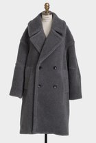 【ヒューエルミュージアム/hueLe Museum】の【STUMBLY】New Silhouette Pea Coat グレー|ID:prp329100004705621