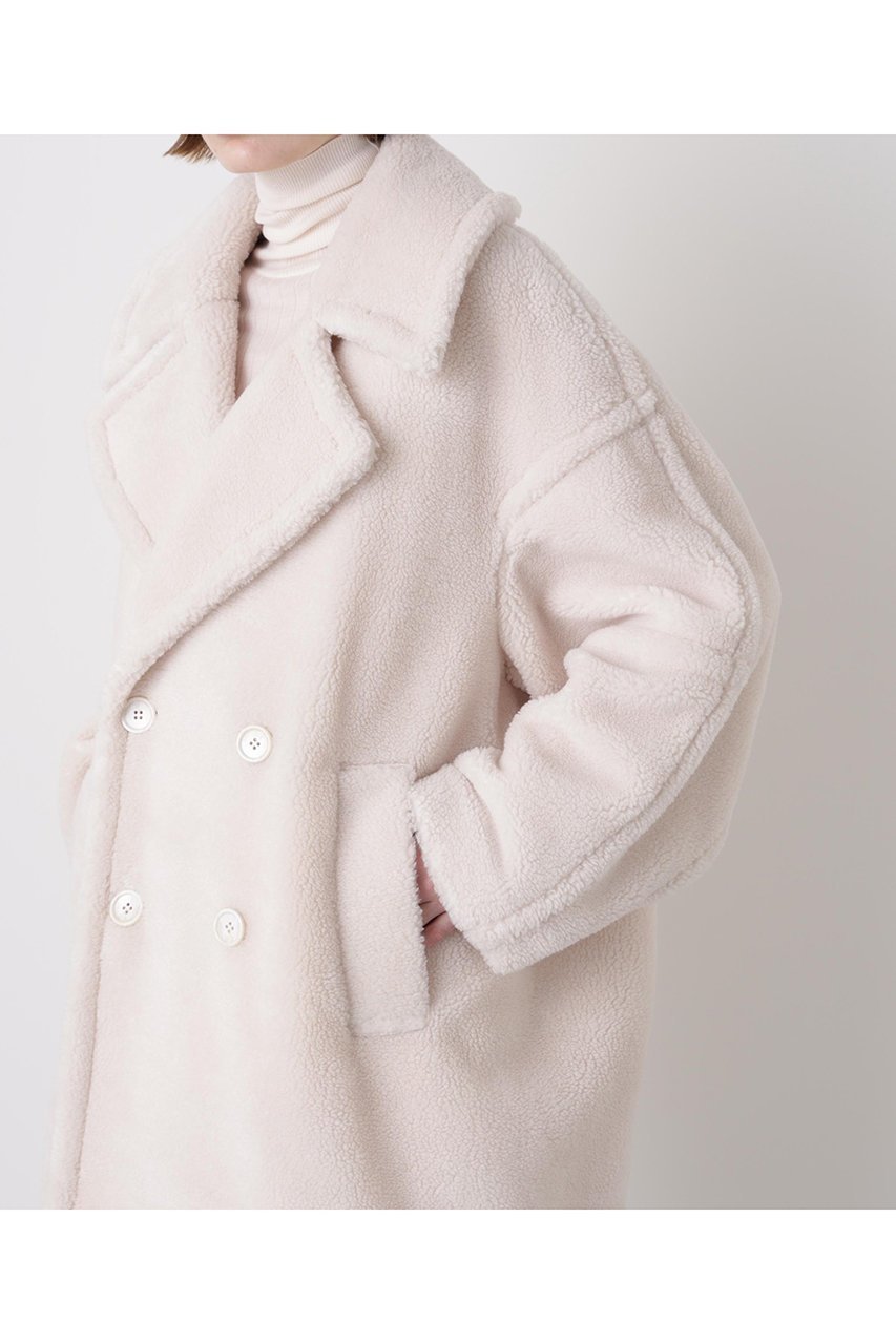 【ヒューエルミュージアム/hueLe Museum】の【STUMBLY】New Silhouette Pea Coat 人気、トレンドファッション・服の通販 founy(ファニー) 　ファッション　Fashion　レディースファッション　Fashion for Women　アウター　Coat / Outerwear Collection　コート・ロングコート・ピーコート　Long Coats, Peacoats & More　Pコート　Pea Coats　クラシック　Classic, Timeless Style　フォルム　Silhouette, Form　ミドル　Middle Length, Mid Height　ロング　Long, Long-Length　other-6|ID: prp329100004705621 ipo3291000000035393415