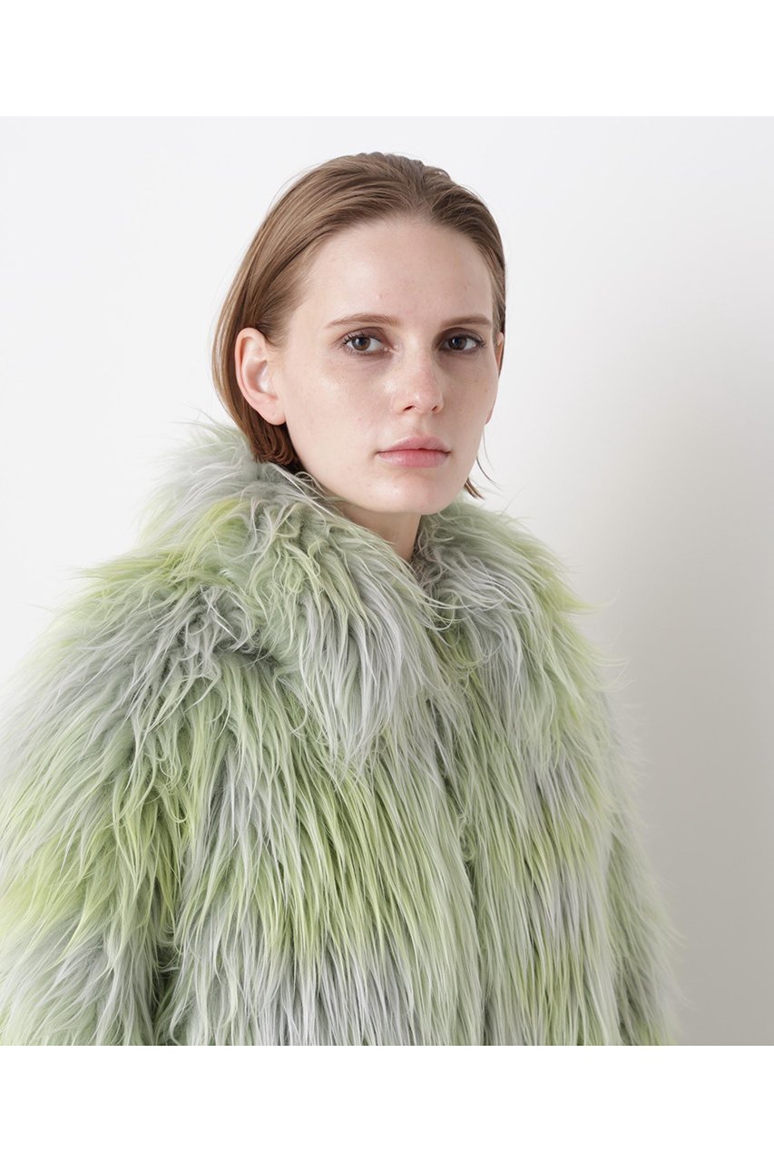 【ヒューエルミュージアム/hueLe Museum】の【STUMBLY】Gradation Dyed Fur Touch Jacket 人気、トレンドファッション・服の通販 founy(ファニー) 　ファッション　Fashion　レディースファッション　Fashion for Women　アウター　Coat / Outerwear Collection　レディースジャケット・軽アウター　Jackets　ジャカード／ジャガード　Jacquard, Woven Pattern　ジャケット　Jacket, Outerwear　フロント　Front, Front Design　ミックス　Mix, Mixed Style　エレガント 上品　Elegant　新作・新入荷　New Arrivals / New In　other-5|ID: prp329100004705623 ipo3291000000033983980