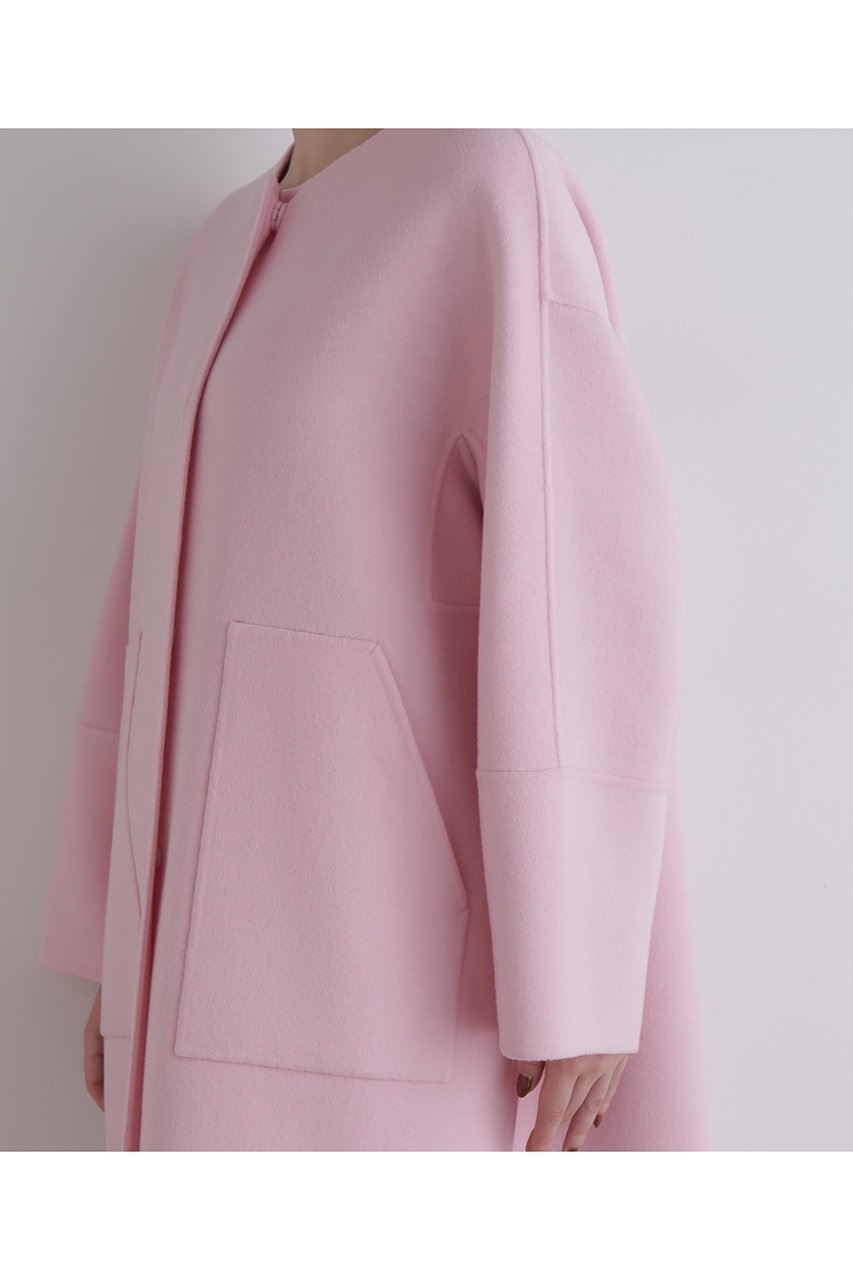 【ル フィル/LE PHIL】のソフトウールリバーコート 人気、トレンドファッション・服の通販 founy(ファニー) 　ファッション　Fashion　レディースファッション　Fashion for Women　アウター　Coat / Outerwear Collection　コート・ロングコート・ピーコート　Long Coats, Peacoats & More　インナー　Innerwear　ショルダー　Shoulder, Shoulder Strap　ドロップ　Drop Shoulder, Dropped Style　ビッグ　Big, Oversized　フロント　Front, Front Design　ロング　Long, Long-Length　エレガント 上品　Elegant　新作・新入荷　New Arrivals / New In　other-7|ID: prp329100004705628 ipo3291000000033984023