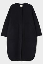 【ル フィル/LE PHIL】のソフトウールリバーコート ブラック|ID: prp329100004705628 ipo3291000000036897057