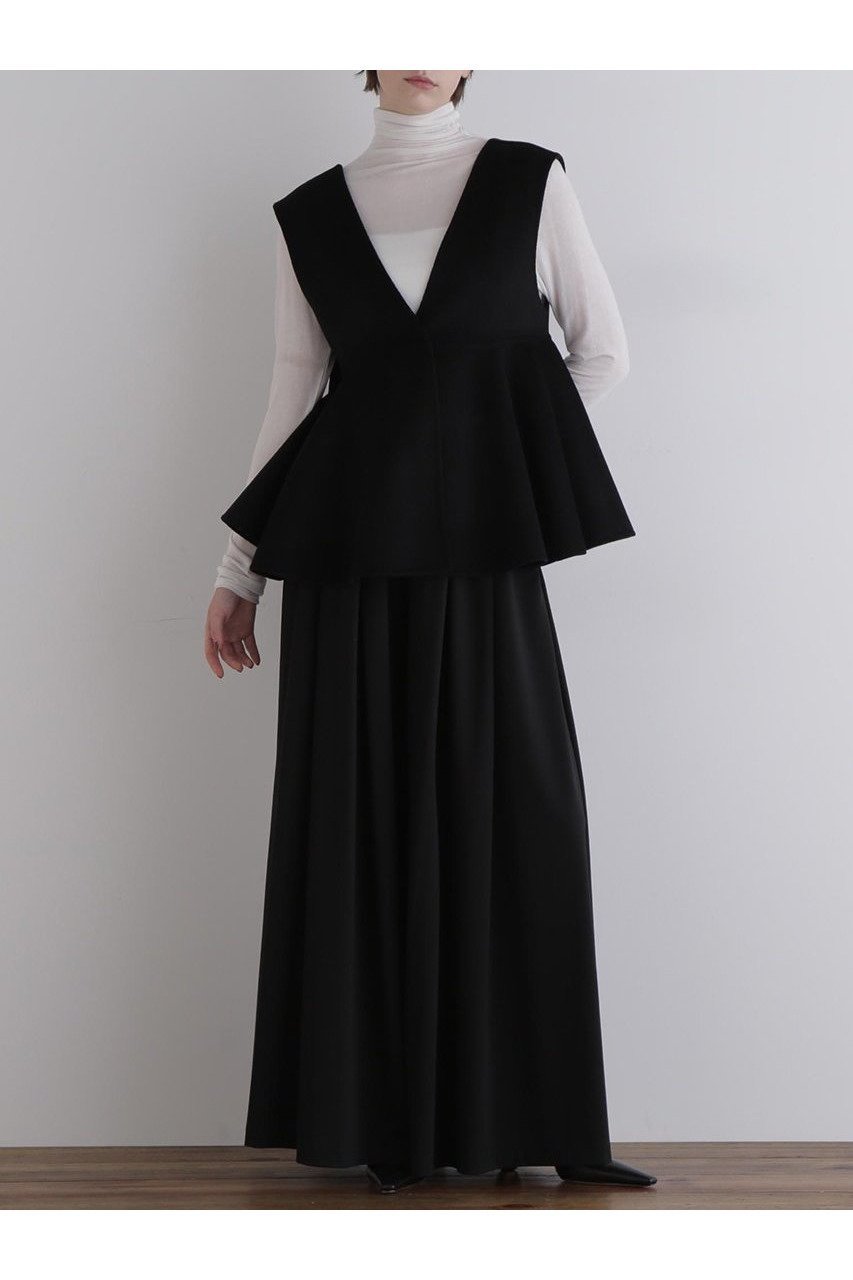 【ル フィル/LE PHIL】のピュアカシミアショートペプラムジレ 人気、トレンドファッション・服の通販 founy(ファニー) 　ファッション　Fashion　レディースファッション　Fashion for Women　アウター　Coat / Outerwear Collection　レディースジャケット・軽アウター　Jackets　カーディガン　Cardigan, Knitwear　ジャケット　Jacket, Outerwear　スタンダード　Standard, Basic　フレア　Flare, Flared　ラグジュアリー　Luxury, Elegant　リバーシブル　Reversible, Two-Sided　新作・新入荷　New Arrivals / New In　other-3|ID: prp329100004705633 ipo3291000000033984068