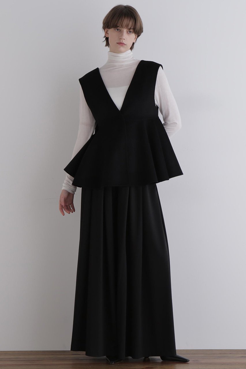 【ル フィル/LE PHIL】のピュアカシミアショートペプラムジレ 人気、トレンドファッション・服の通販 founy(ファニー) 　ファッション　Fashion　レディースファッション　Fashion for Women　アウター　Coat / Outerwear Collection　レディースジャケット・軽アウター　Jackets　カーディガン　Cardigan, Knitwear　ジャケット　Jacket, Outerwear　スタンダード　Standard, Basic　フレア　Flare, Flared　ラグジュアリー　Luxury, Elegant　リバーシブル　Reversible, Two-Sided　other-3|ID: prp329100004705633 ipo3291000000035665464