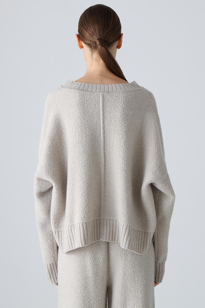 【アドーア/ADORE】のパイルニットプルオーバー 人気、トレンドファッション・服の通販 founy(ファニー) 　ファッション　Fashion　レディースファッション　Fashion for Women　トップス・カットソー　Cut & Sew Tops　ニット　Knit Tops & Sweaters　カジュアルプルオーバー・ニットトップス　Pullovers & Knit Tops / Casual Pullovers　おすすめ　Recommended / Our Picks　セットアップ　Set-Up, Coordinated Outfit　リバーシブル　Reversible, Two-Sided　other-5|ID: prp329100004705635 ipo3291000000035452663