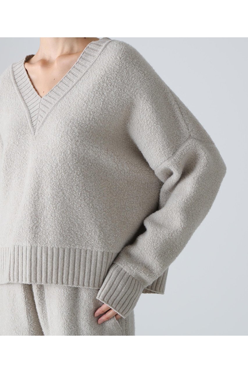 【アドーア/ADORE】のパイルニットプルオーバー 人気、トレンドファッション・服の通販 founy(ファニー) 　ファッション　Fashion　レディースファッション　Fashion for Women　トップス・カットソー　Cut & Sew Tops　ニット　Knit Tops & Sweaters　カジュアルプルオーバー・ニットトップス　Pullovers & Knit Tops / Casual Pullovers　おすすめ　Recommended / Our Picks　セットアップ　Set-Up, Coordinated Outfit　リバーシブル　Reversible, Two-Sided　other-7|ID: prp329100004705635 ipo3291000000035452666