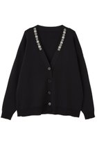 【アドーア/ADORE】のビジューカーディガン ブラック|ID:prp329100004705636
