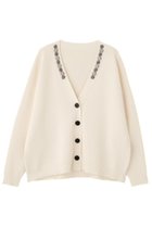 【アドーア/ADORE】のビジューカーディガン ホワイト|ID: prp329100004705636 ipo3291000000036764695