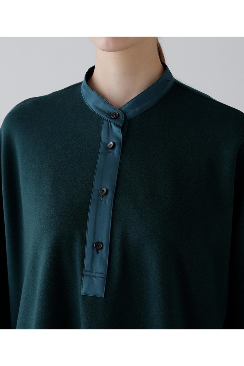 【アドーア/ADORE】のストレッチポンチプルオーバー 人気、トレンドファッション・服の通販 founy(ファニー) 　ファッション　Fashion　レディースファッション　Fashion for Women　トップス・カットソー　Cut & Sew Tops　シャツ・ブラウス・オフィスカジュアル　Elegant Blouses & Button-Ups　ロングTシャツ・Tシャツ　Longline T-Shirts & Tees　カジュアルプルオーバー・ニットトップス　Pullovers & Knit Tops / Casual Pullovers　カットソー・ベーシックTシャツ　Cut-and-Sewn Tops / Stretch Tees & Basics　おすすめ　Recommended / Our Picks　エレガント 上品　Elegant　コンビ　Combo, Combination Style　サテン　Satin, Glossy Fabric　スリーブ　Sleeve, Long Sleeve / Short Sleeve　セットアップ　Set-Up, Coordinated Outfit　ロング　Long, Long-Length　新作・新入荷　New Arrivals / New In　other-3|ID: prp329100004705637 ipo3291000000033984103